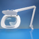 Wide Lens LED Magnifier Lamp with Dual Dimmer